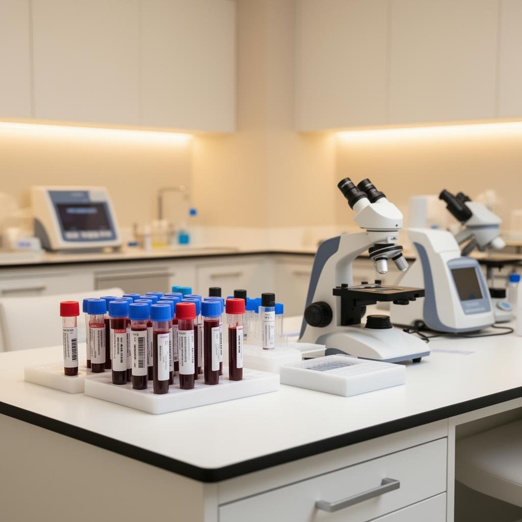 Laboratorio de pruebas de enfermedades de transmisión sexual en Houston